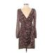 Nasty Gal Inc. Casual Dress: Burgundy Dresses - New - Women's Size 2