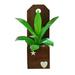 Fake flower simulation flower wall hanging succulent combination bonsai creative small ornaments artificial green plant potted plants - type:style1;