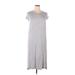 Jessica Simpson Casual Dress: Gray Dresses - Women's Size 2X-Large