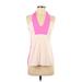 Lululemon Athletica Active Tank Top: Pink Activewear - Women's Size 4