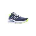 Wide Width Men's New Balance FuelCell Walker Elite Shoe by New Balance in Navy Neon White (Size 14 W)