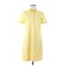 Tommy Hilfiger Casual Dress: Yellow Dresses - Women's Size Medium