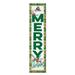 Wright State Raiders 12'' x 48'' Outdoor Merry Christmas Leaner