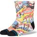 Youth Stance Yellow Marvel Crew Socks