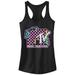 Women's Mad Engine Black MTV Racerback Tank Top