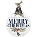 Central Oklahoma Bronchos 20'' x 24'' Merry Christmas Ornament Sign