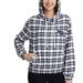 Women's Concepts Sport Navy/Gray Tennessee Titans Sienna Flannel Long Sleeve Hoodie Top