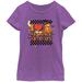 Girls Youth Mad Engine Purple Care Bears T-Shirt