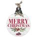 Rider Broncs 20'' x 24'' Merry Christmas Ornament Sign