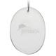 Jefferson Community College Cannoneers 2.75'' x 3.75'' Glass Oval Ornament