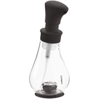 Spülmittelspender CUISIPRO, schwarz, H:21cm, Kunststoff, Dosierspender, Seifenspender, Glas in Birnenform Image