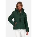 Winterjacke ALIFE & KICKIN "MicaelaAK A Puffer Jacket Damen Steppjacke, Winterjacke" Gr. L, grün (dark forest) Damen Jacken Winterjacken