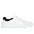 Skechers Men's Cordova Classic - Lighto Sneaker | Size 11.5 | White/Black | Synthetic/Leather