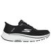 Skechers Women's Slip-ins: GO RUN Consistent 2.0 - Endure Sneaker | Size 9.0 | Black/Silver | Textile/Synthetic | Machine Washable