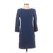 Rag & Bone Casual Dress: Blue Dresses - Women's Size 0