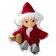 Heunec 664418 - Sandmann Puppe in rot mit Musikzugwerk, 20 cm