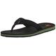 Quiksilver Herren Carver Suede 3-Punkt-Flip-Flop Athletic Sandale Flipflop, Schwarz Gelb Rot, 43 EU