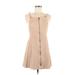 Pie in the sky Casual Dress: Tan Dresses - Women's Size Medium