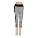 Under Armour Active Pants - Super Low Rise: Silver Activewear - Women's Size Small