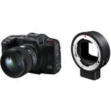 Blackmagic Design Cinema Camera 6K with MC-21 Canon EF to Leica L Mount Converter Kit CINECAM60KLFL