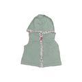 Carter's Vest: Green Jackets & Outerwear - Size 6 Month