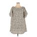 H&M Casual Dress: Ivory Dresses - Women's Size 12