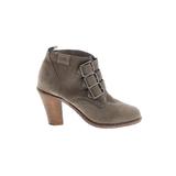 Emu Australia Ankle Boots: Green Shoes - Women's Size 38