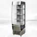 Cooler Depot 7.7 Cubic Feet Refrigerated Display Case - 22", Stainless Steel in Gray | 75.9 H x 22 W x 28.7 D in | Wayfair 3xxCF-220