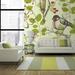 East Urban Home A Bird & Lilly in Vintage Style Wall Mural Fabric in Gray/Green/White | 10' L x 91" W | Wayfair 83B217B9396447CD8B301AF9B11CD4E8