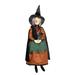 The Holiday Aisle® Prue Sorceress Doll in Black/Green/Orange | 7 H x 42 W x 9 D in | Wayfair CACCE030A41A4F5999278F9AB288DAC7