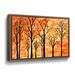 Millwood Pines Fall Leaves & Trees Autumn Composition II Canvas in Green | 8 H x 10 W x 2 D in | Wayfair 35C54FF05871409CBEF56CEC3454D0B5