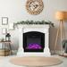 Symple Stuff Pauls 26.77" W Electric Fireplace Insert in Black | 20.83 H x 26.77 W x 6.57 D in | Wayfair FD600628FD5D4341882D61142292DE21