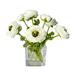 Primrue Ranunculus Silk Flowers in Vase Silk | 8 H x 8 W x 8 D in | Wayfair 3FBC68602AB0484FAAD8599BE0276B41