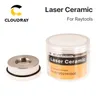 Cloudray Laser Ceramic 32mm/ 28.5mm OEM Raytools Lasermech Bodor portaugello per testa di taglio