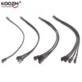 PWM Fan Splitter 4pin cavo adattatore da 1 a 1 2 3 4 Computer CPU Fan Splitter PC Fan Extension cavo di alimentazione ventola raffreddamento Y Splitter