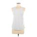 Lululemon Athletica Active Tank Top: Silver Activewear - Women's Size 6