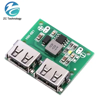 1/5/10PCS 9V 12V 24V to 5V DC-DC Step Down Charger Power Module Dual USB 3A Car Charge Charging Regulator 6-26V