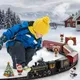 Train Toy Set Railway Track Steam Locomotive Engine Die-casting Model Toy Parent-child Interactive