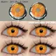 EYESHARE Halloween Color Contact Lenses 1pair Cute Anime Cosplay Contact Lenses Blue Eyes Contact