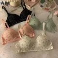 Women Sexy Lingerie Triangle Cup Brassiere Wire Free Bra Underwear Bras for Girls Womens Without