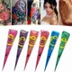 New Henna Tattoo Paste Henna Indian Temporary Tattoo Sticker Paint 25g Body Tattoo Color Art Juice