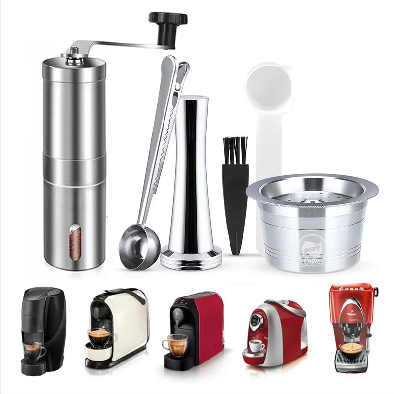 Für 3 Herzen Tchibo Cafissimo K Gebühr wiederverwendbare Kaffeekapsel aus Edelstahl Cafitaly Classic nachfüllbare Espressomaschine Image