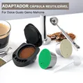 Adapter für Dolce Gusto Genio s/Piccolo xs Maschine wieder verwendbare Kapseln Expreso Kaffee