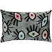 Canvello Evil Eye Velvet Silk Throw Cover with Premium Down Insert