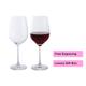 Personalised Dartington Red Wine Glasses - Set of 2