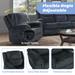 Home Theater Seating Manual Reclining Sofa for Living Room, Bedroom