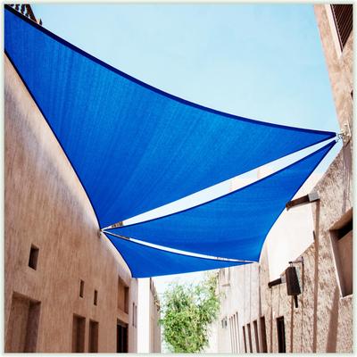 ColourTreeUSA Right Triangle Sun Shade Sail HDPE Mesh Fabric Screen Canopy UV Block 190 GSM