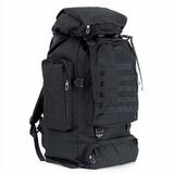 80L Large Military Tactical Backpack Waterproof Hiking Rucksack Army Bag Camping
