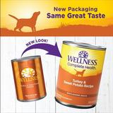 Wellness Canned Dog Food Turkey and Sweet Potato - 12.5 oz