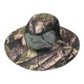 Baberdicy Hat Summer Fishing Sunshade Hat Outdoor Camouflage Breathable Sandal Hat Western Cowboy Sunshade Hat Net Hat Bucket Hat